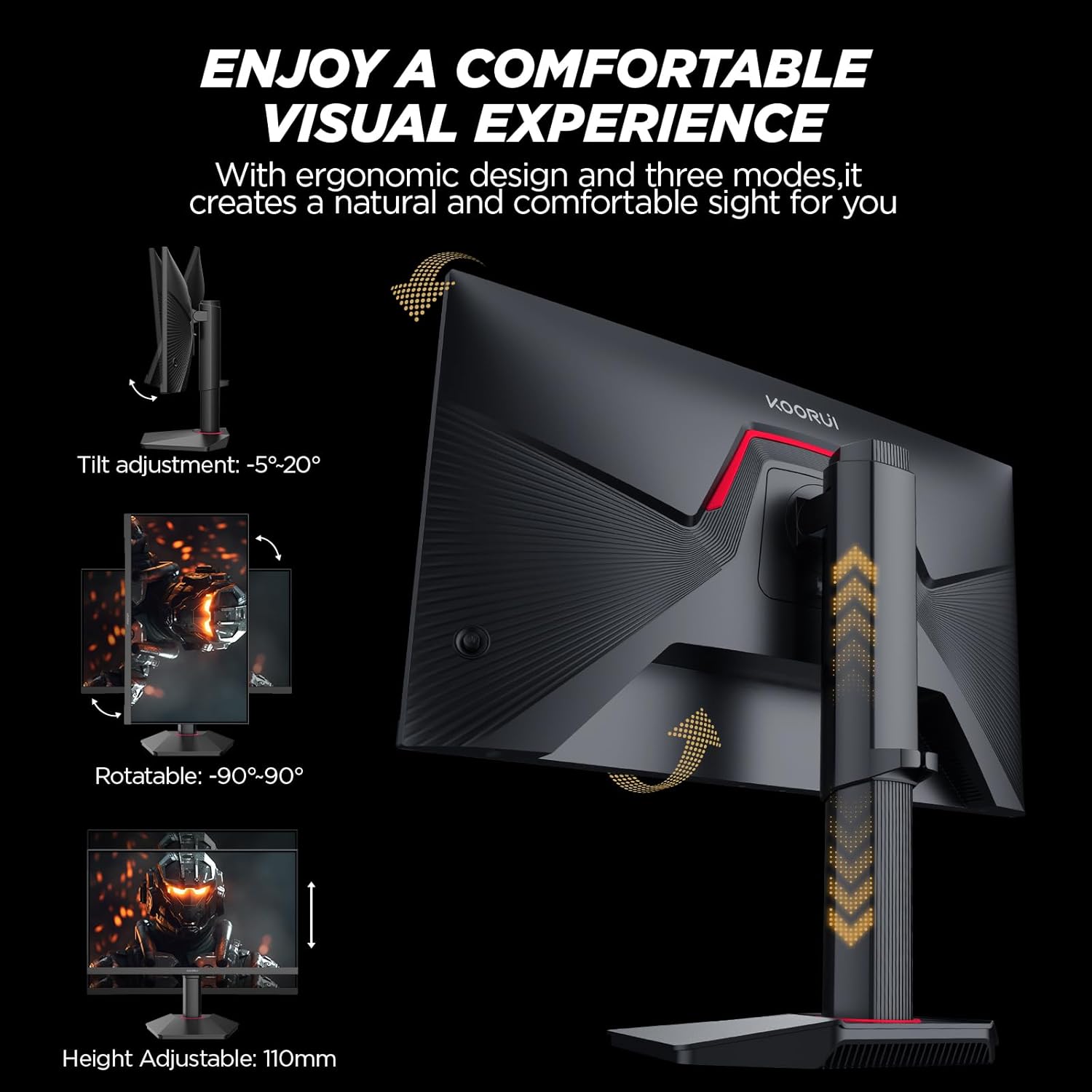  Koorui G2511E 320Hz 24.5 Inch FHD Gaming Monitor